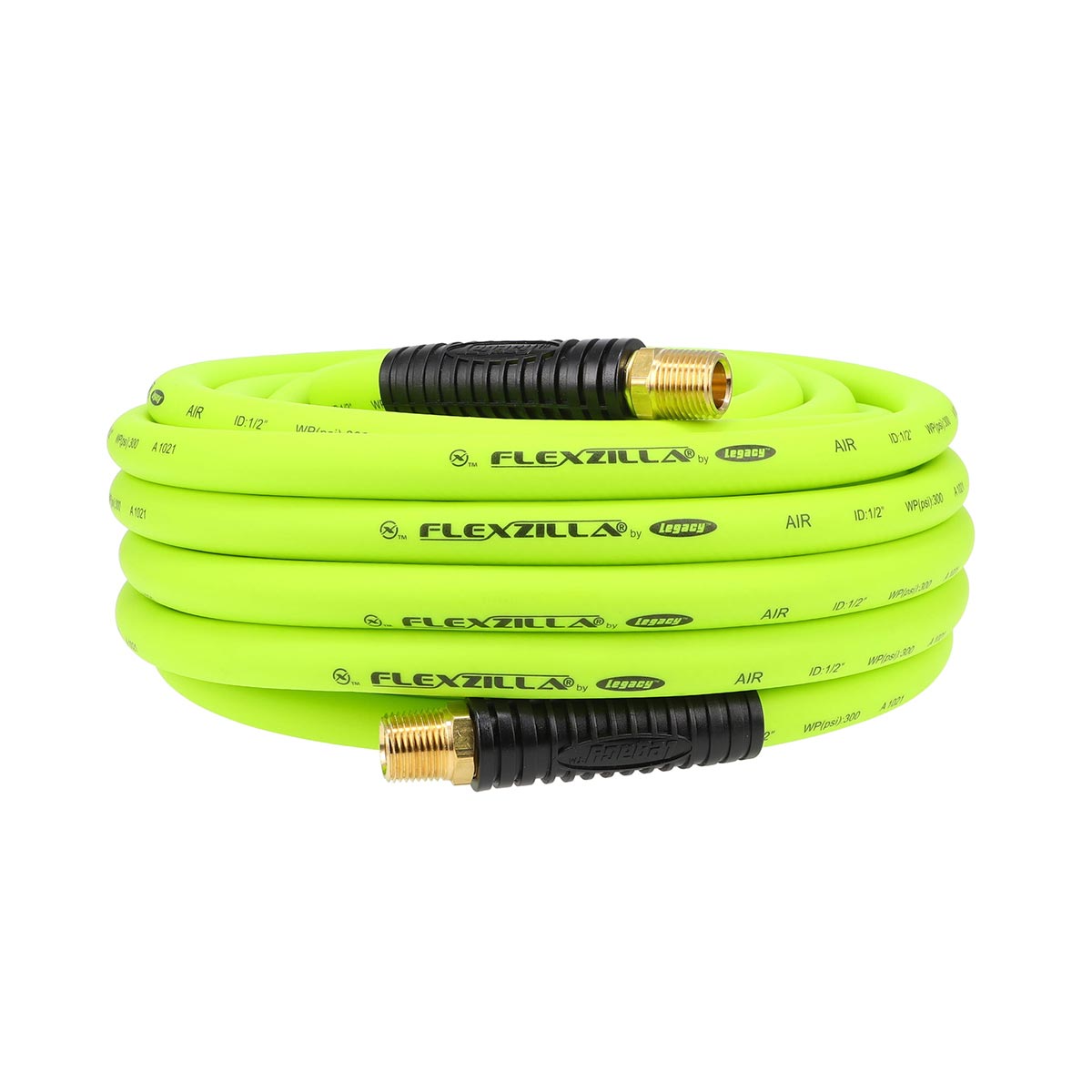 flexzilla – flexzilla heavy duty lightweight air hose 1/2" x 50' 1/2" mnpt fittings