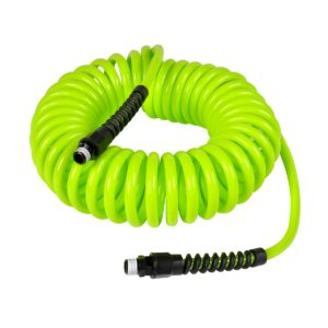 flexzilla – flexzilla polyurethane recoil hose: 1/4" x 25' with mnpt fittings