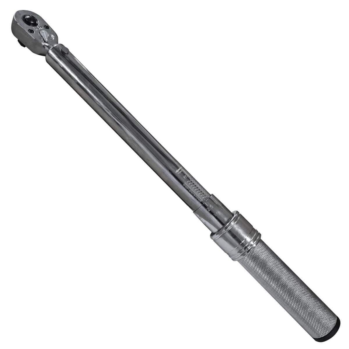 cdi 3/8" drive 100 foot pound dual scale micro adjustable torque wrench
