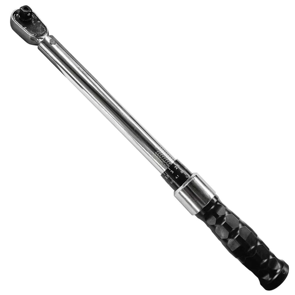 cdi 3/8" drive 100 foot pound dual scale adjustable torque wrench