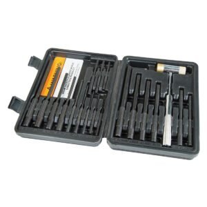 bti – wheeler master roll pin punch set