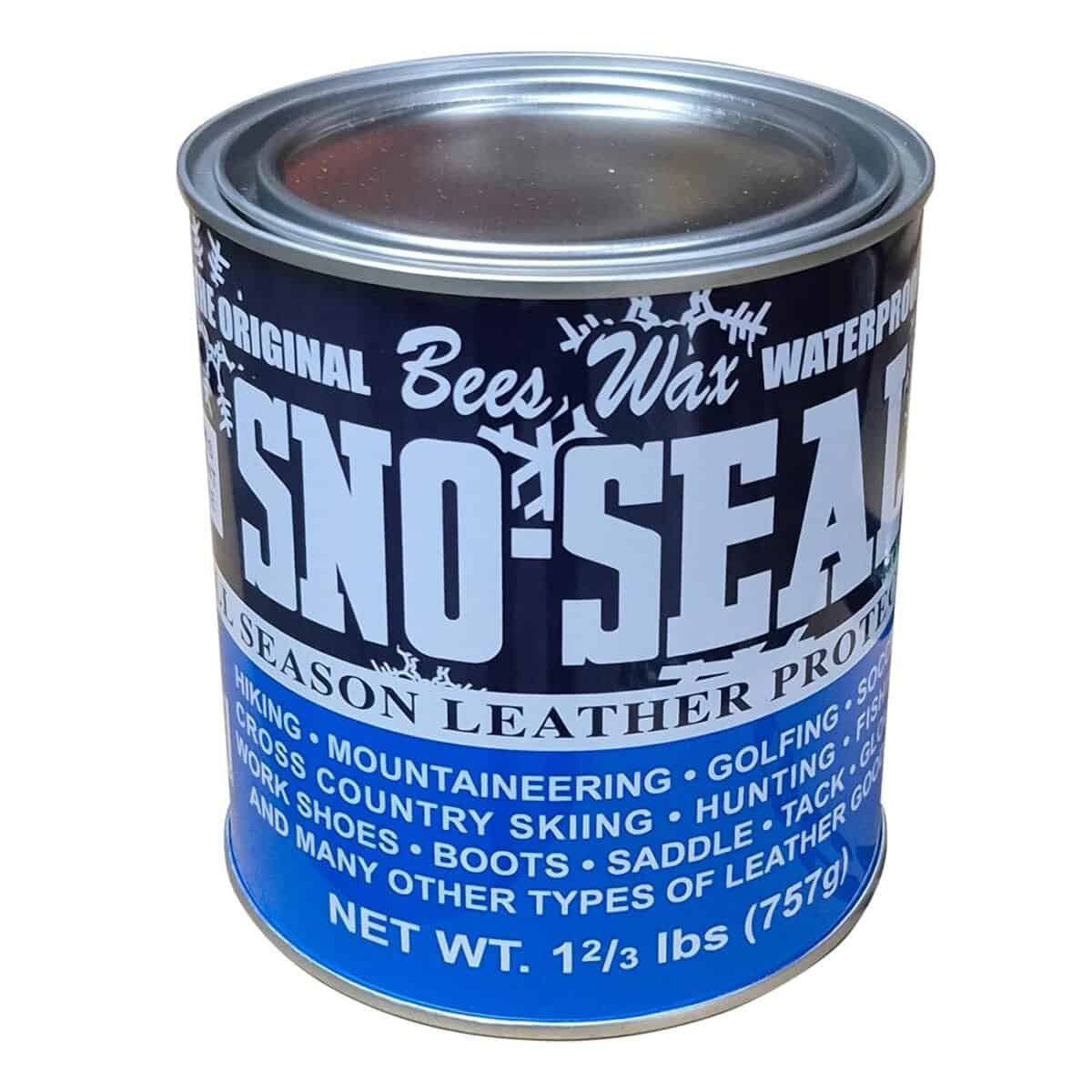 atsko – atsko sno seal original beeswax waterproofing seasonal leather protection (1 quart can)