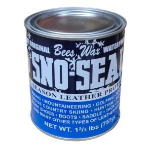 atsko – atsko sno seal original beeswax waterproofing seasonal leather protection (1 quart can)