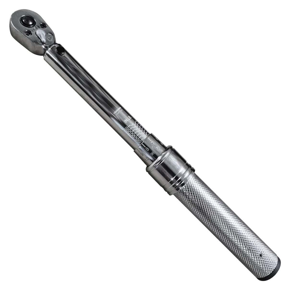 cdi 1/4" drive 150 inch pound dual scale micro adjustable torque wrench
