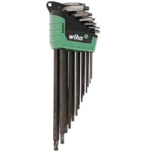 wiha – wiha torx ball end l key set (13 piece set)