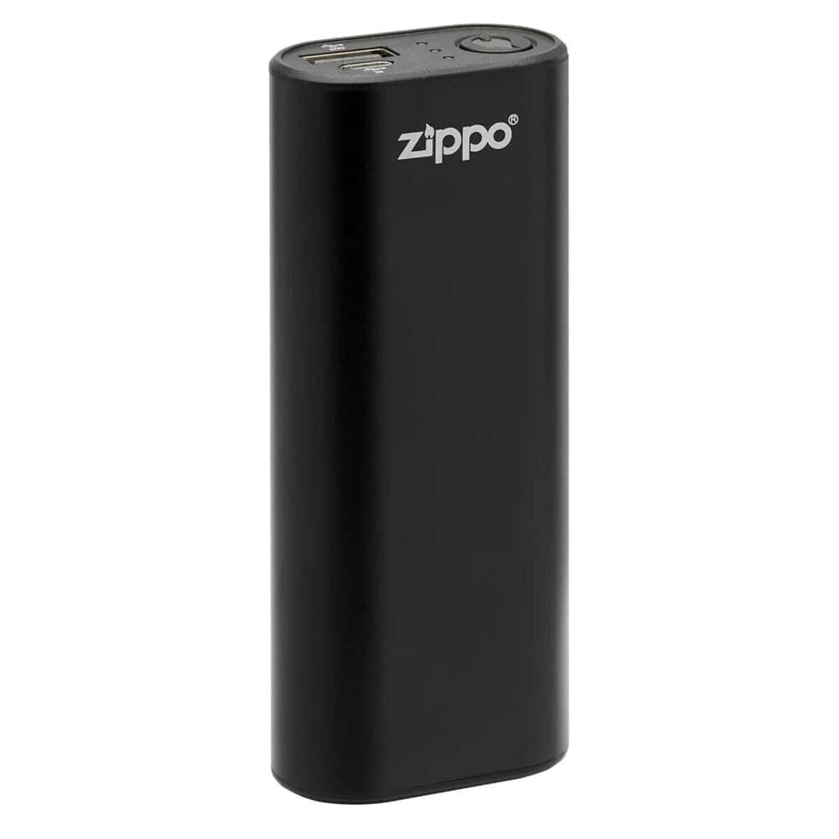 zippo – zippo heatbank 6 rechargeable hand warmer (black finish)