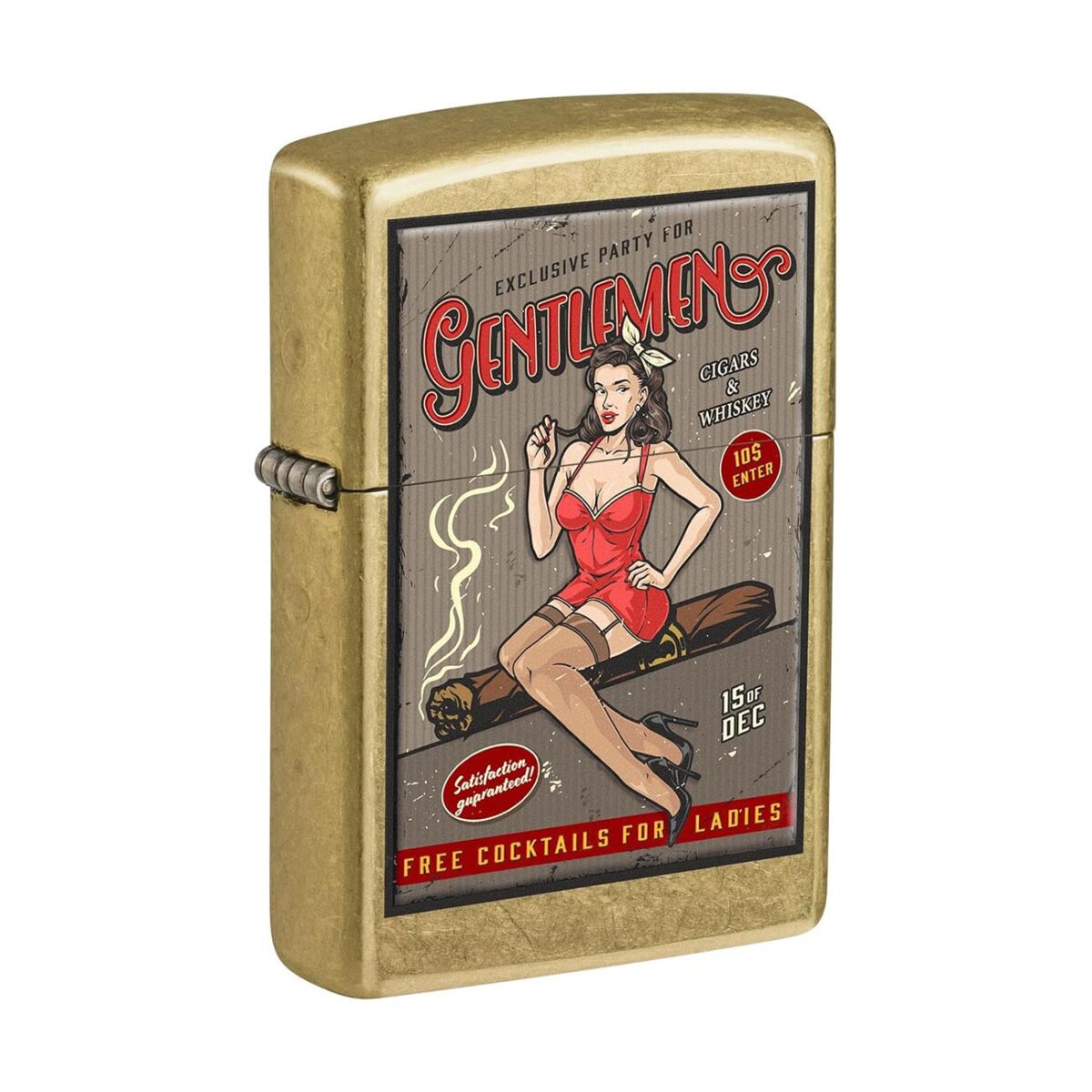 zippo – *48267vintage* zippo 81675 windproof lighter