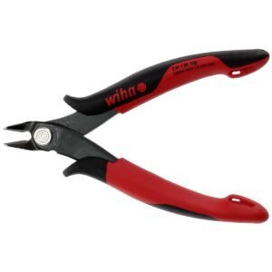 wiha – wiha precision electronic diagonal cutters full flush wide pointed head