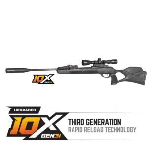 gamo swarm magnum 10x 'gen3i' inertia fed .177 caliber air rifle with scope