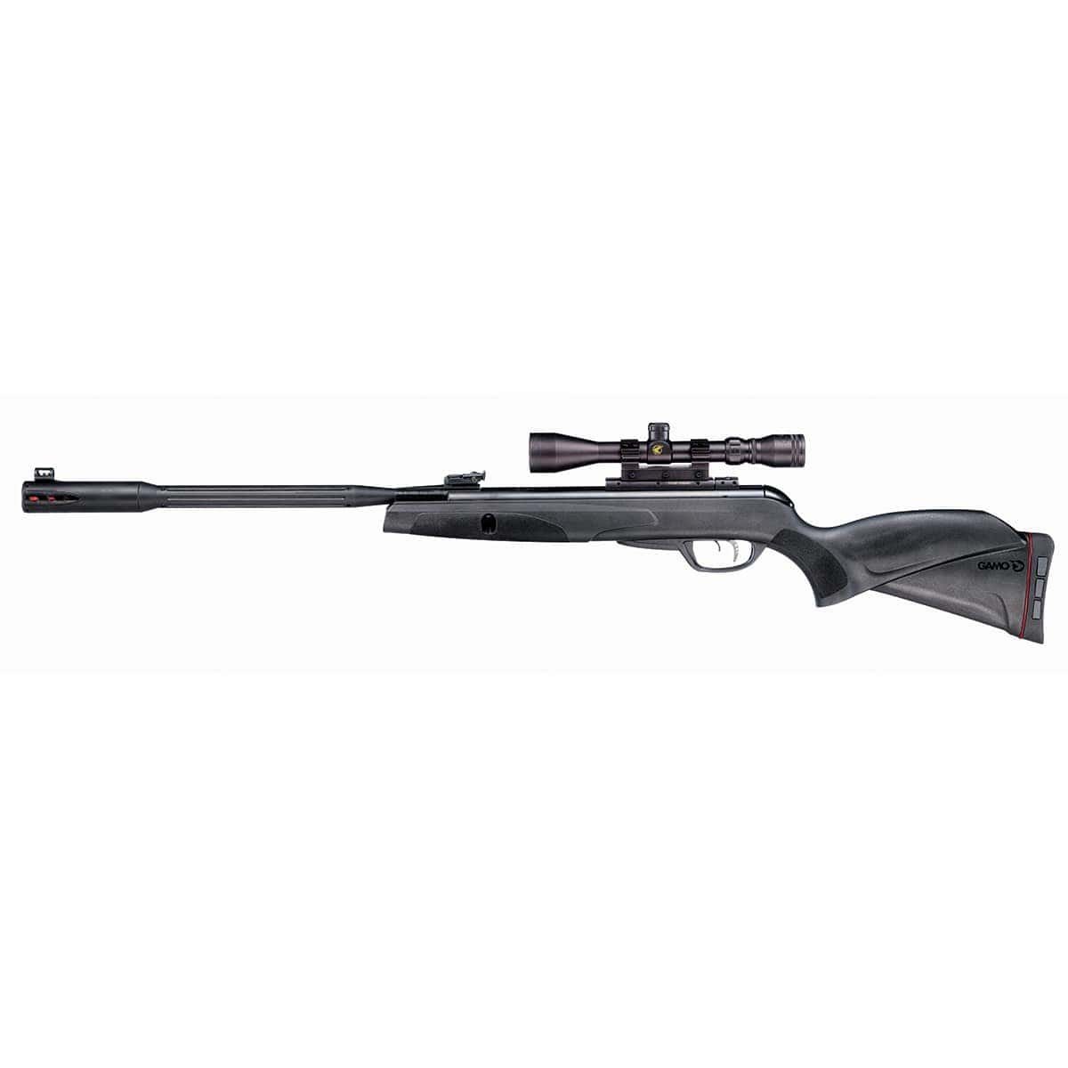 gamo whisper fusion mach 1 .177cal igt powered air rifle with scope