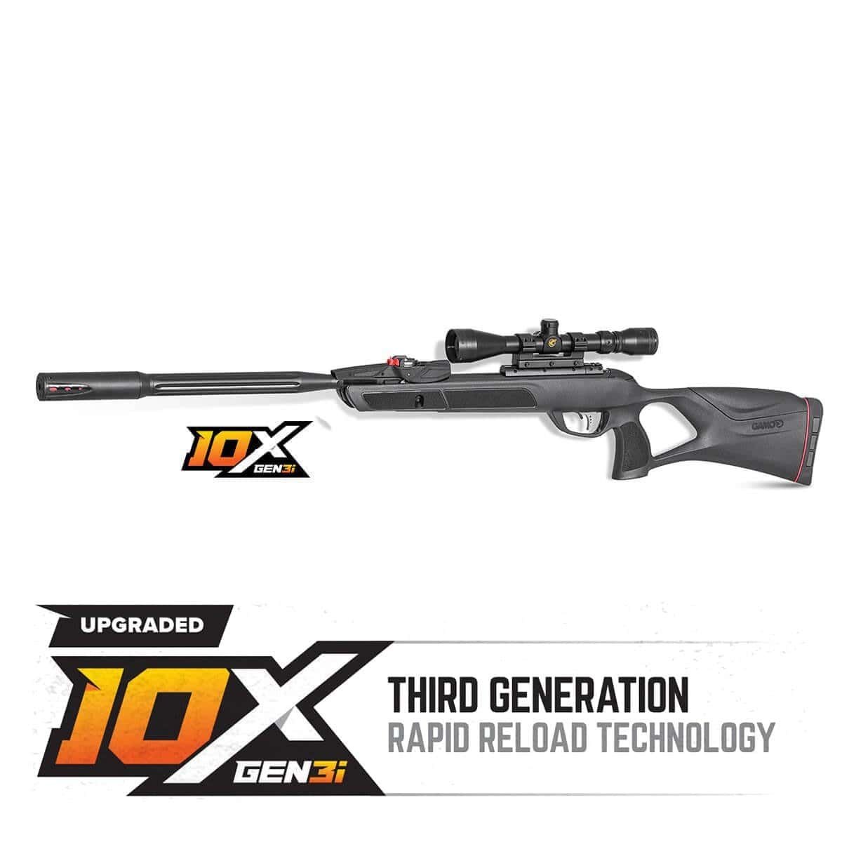 gamo swarm fusion 10x 'gen3i' .177 caliber air rifle