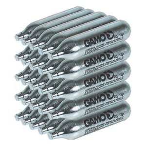 gamo – gamo 12 gram replacement co2 cylinders 25 pack