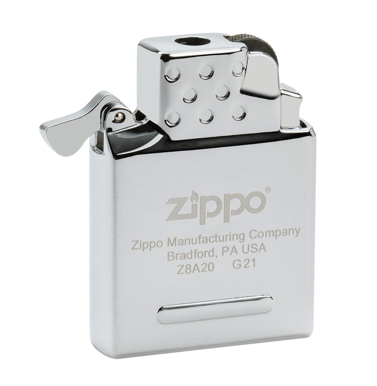 zippo yellow flame butane insert