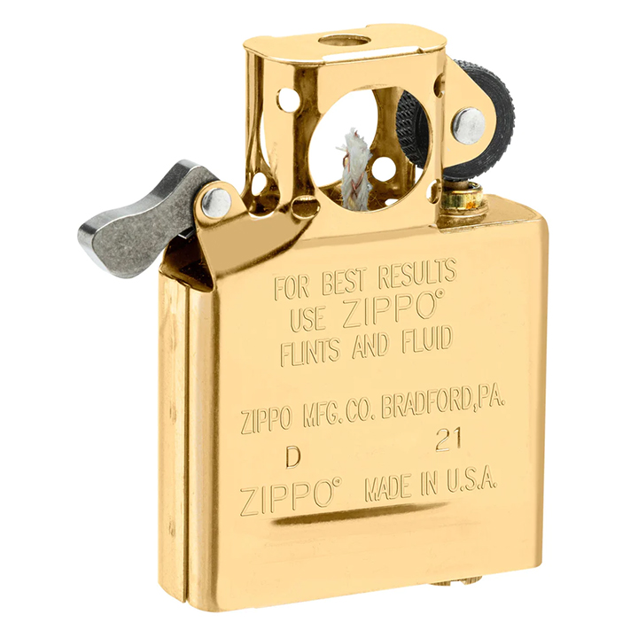 zippo gold plated pipe insert