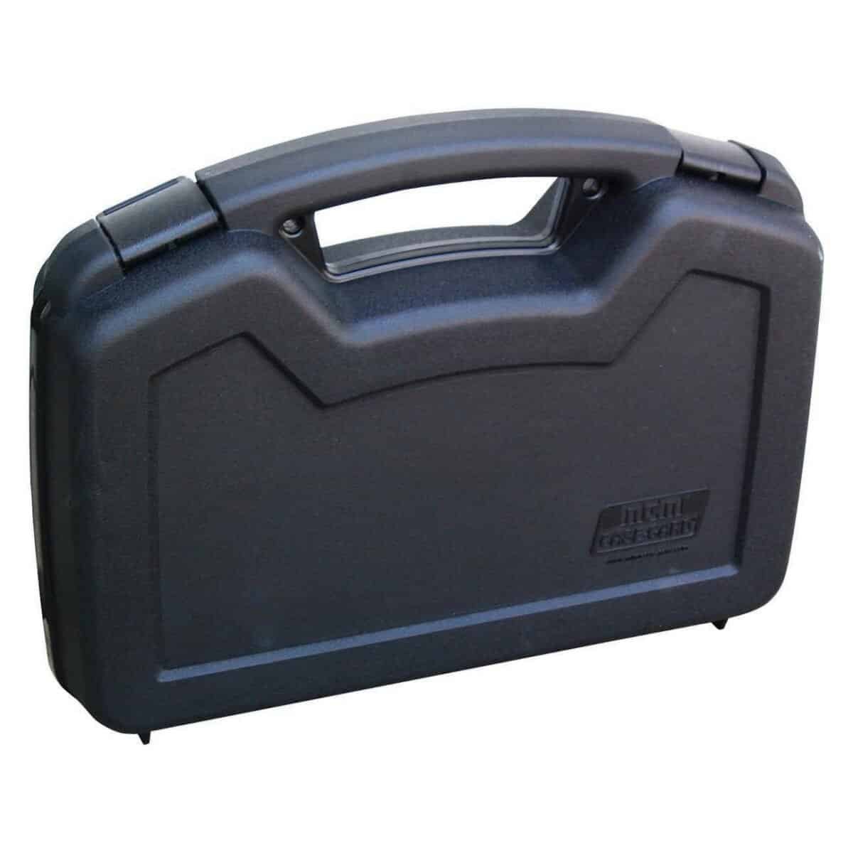 mtm pistol/revolver case single up to 6" barrel (black)