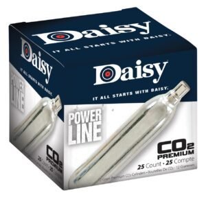 daisy powerline premium 12 gram co2 cylinders (25 per box) daisy powerline premium 12 gram co2 cylinders (25 per box)