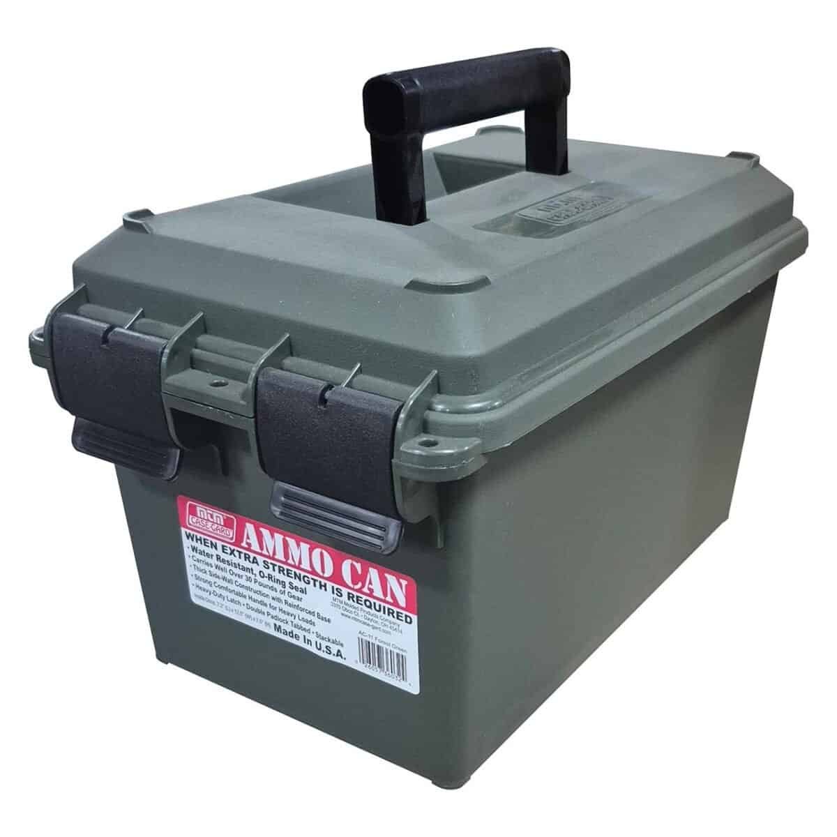 mtm – mtm ammo can for bulk ammo (forest green)