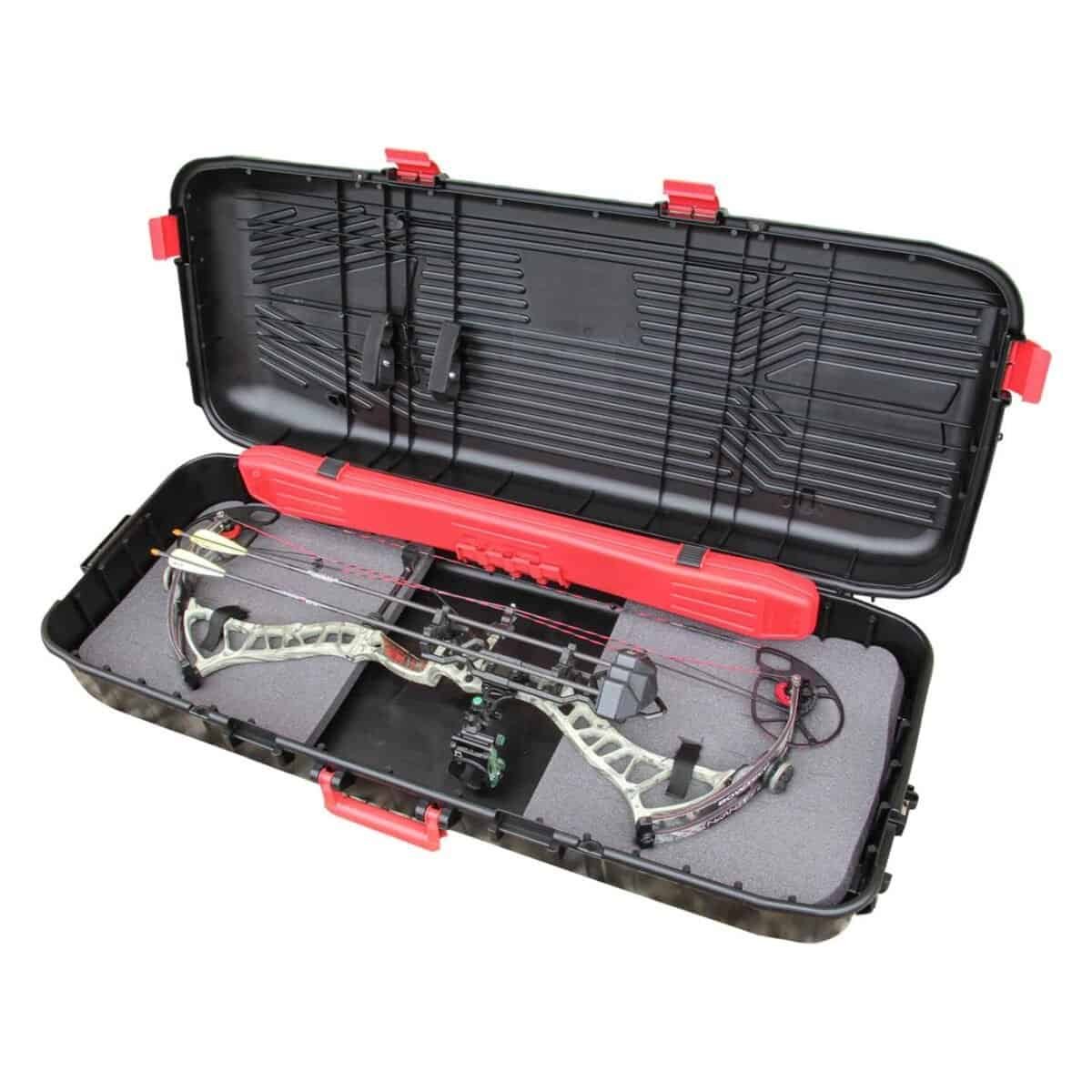 mtm traveler bow case with wheels