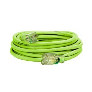 flexzilla – flexzilla® pro extension cord 14/3 awg sjtw 25' outdoor lighted plug zillagreen™ flexzilla – flexzilla® pro extension cord 14/3 awg sjtw 25' outdoor lighted plug zillagreen™