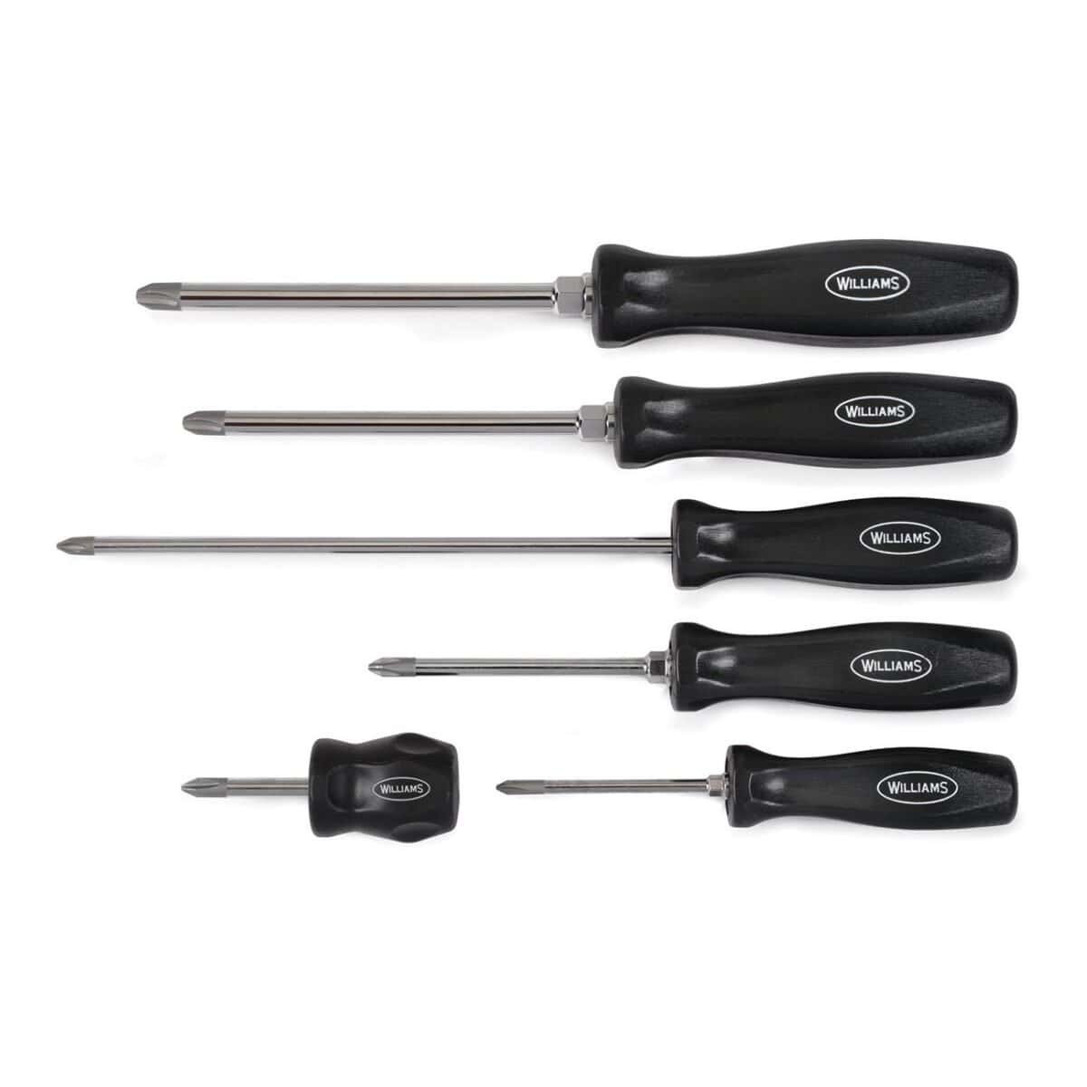 williams – williams endurogrip phillips screwdriver set (6 piece)