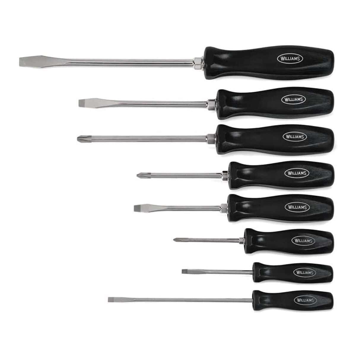 williams – williams endurogrip™ mixed screwdriver set (8 piece)