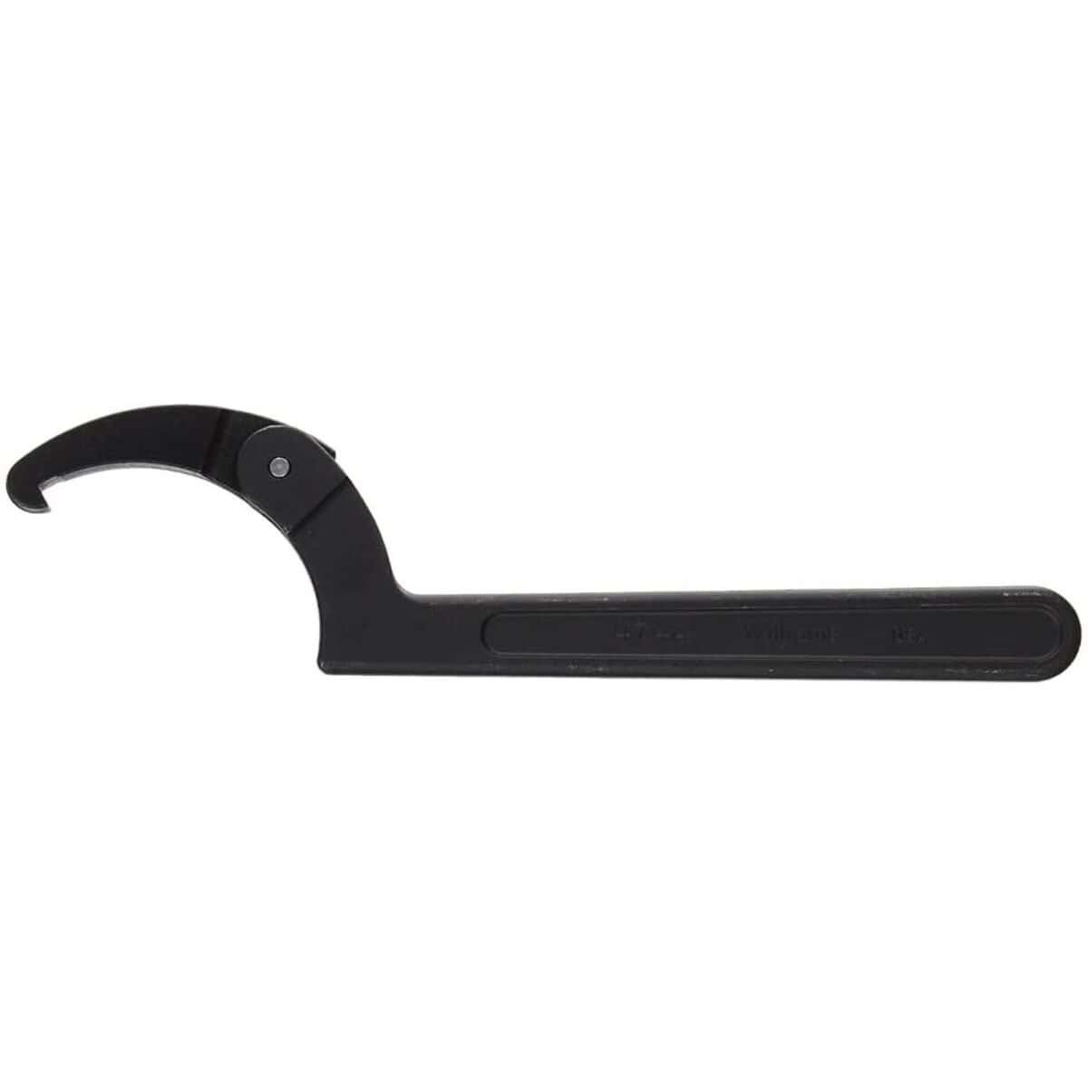 williams adjustable hook spanner wrench: 2" to 4 3/4" capacity