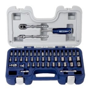 williams – williams 1/4" drive metric/sae 6 point socket set (47 piece)