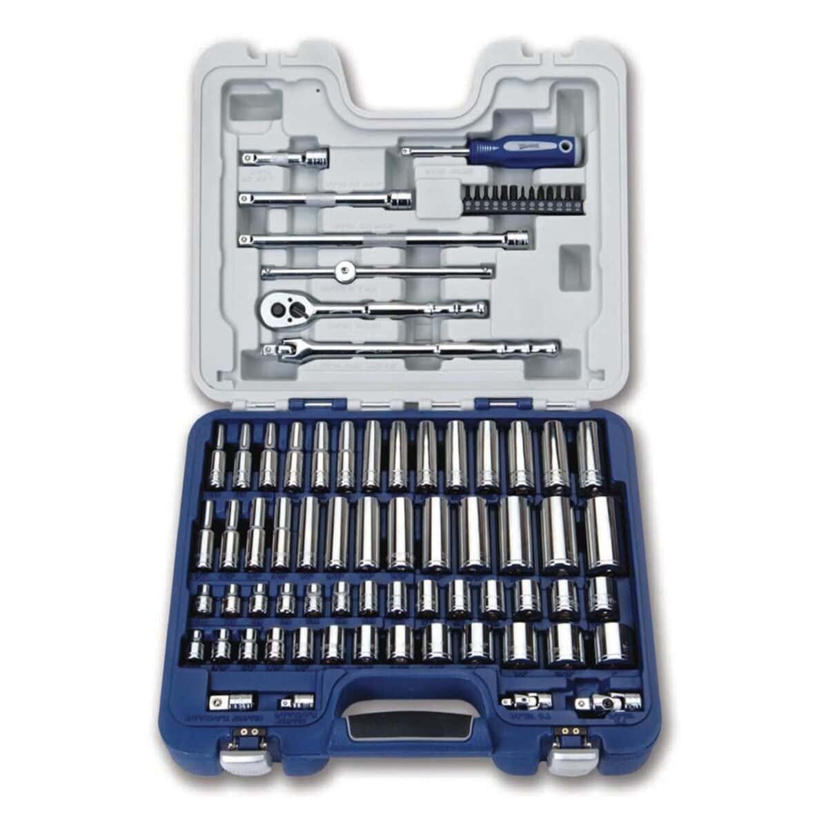 williams 3/8" drive sae/metric deluxe socket/tool set (79 piece)