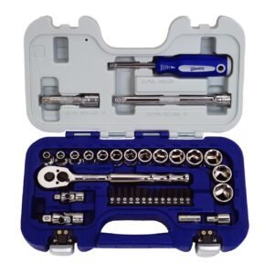 williams – williams supertorque 3/8" drive metric 6 point socket set (35 piece)