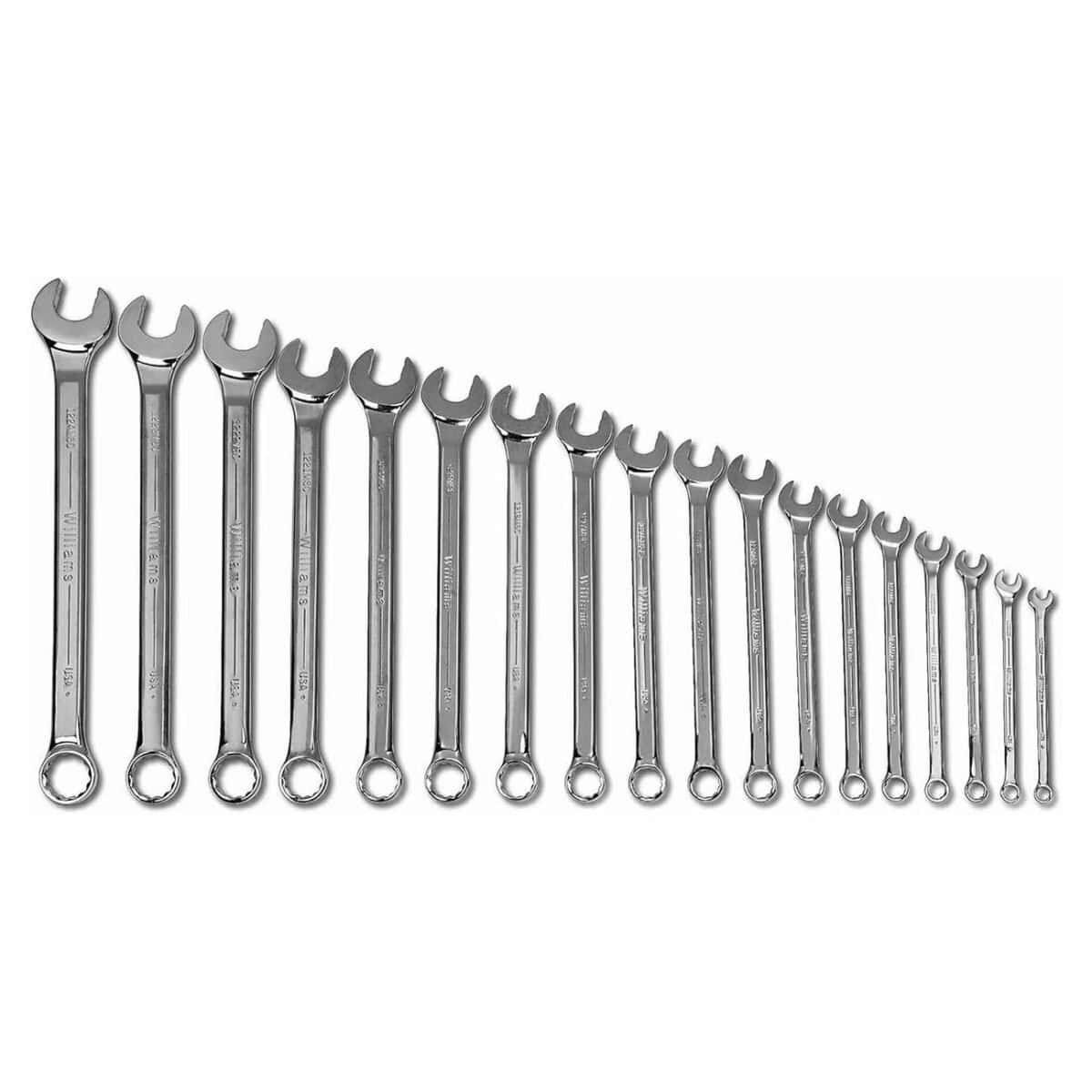 williams – williams metric combination wrench set (18 piece)