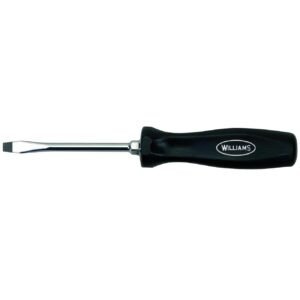 williams endurogrip keystone slotted screwdriver: 3/16" x 3"