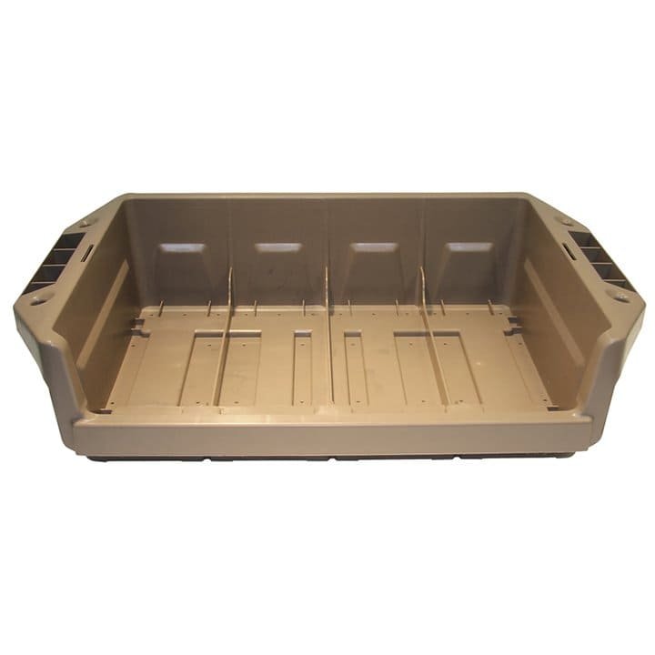 mtm case gard 30 cal. ammo can tray for metal cans (dark earth)