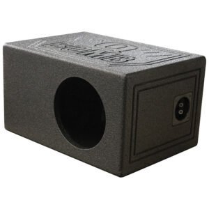 qpower qbomb single 8" turbo ported woofer box qpower qbomb single 8" turbo ported woofer box