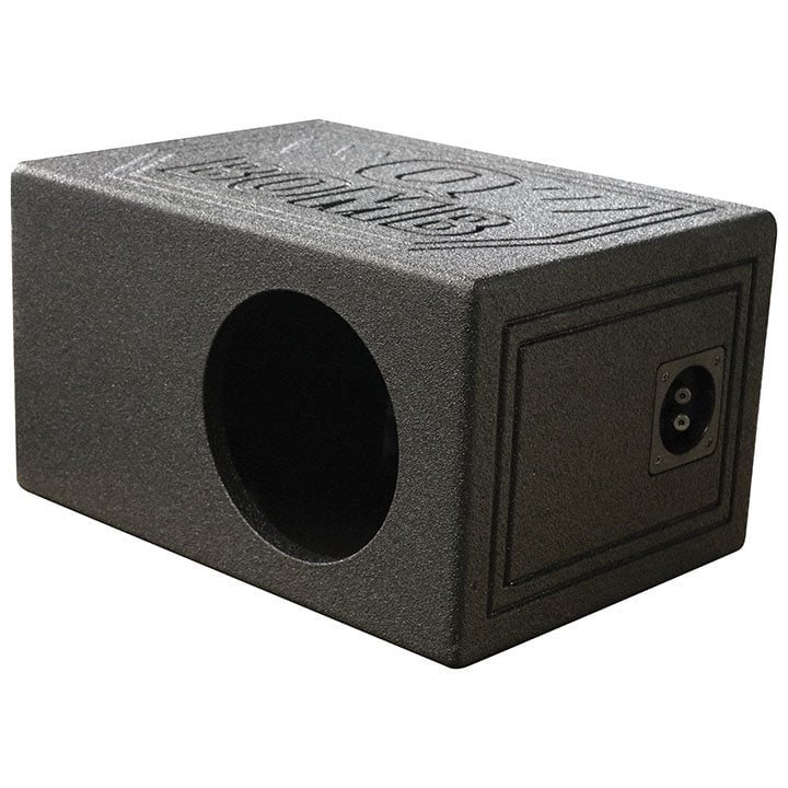 qpower qbomb single 8" turbo ported woofer box