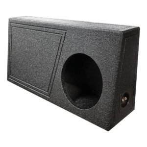 qpower qbomb single 10" ported empty woofer enclosure qpower qbomb single 10" ported empty woofer enclosure