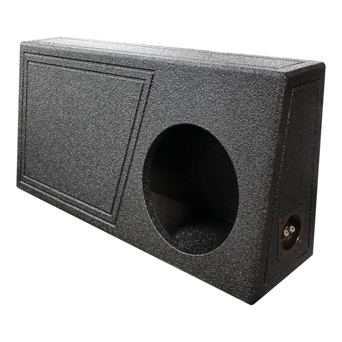 qpower qbomb single 10" ported empty woofer enclosure