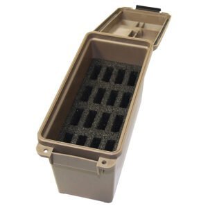 mtm tactical mag can 16 capacity for 1911 single stacked magazines (dark earth)