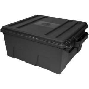 mtm tactical semi automatic handgun case 6 pistol (dark gray)